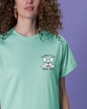 Shop Cute Pawsitive Boyfriend T-Shirt-Front