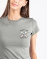Shop Cute Pawsitive Half Sleeve T-shirt-Front