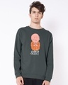 Shop Cute Shaanti Fleece Light Sweatshirt-Front