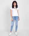 Shop Cute Tweety Pocket Half Sleeve Printed T-Shirt (LTL) White-Full