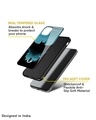 Shop Cyan Bat Premium Glass Case for Apple iPhone 12 Mini (Shock Proof, Scratch Resistant)-Design