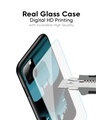 Shop Cyan Bat Premium Glass Case for Apple iPhone 12 Mini (Shock Proof, Scratch Resistant)-Full