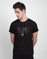 Shop Cyber Funk Half Sleeve T-Shirt-Front