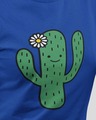 Shop Colorful Cactus Printed Round Neck Cotton T Shirt-Design