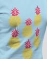 Shop Pineaple Placement Printed Round Neck Cotton T Shirt-Design