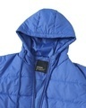 Shop Men's Blue Plus Size Puffer Jacket