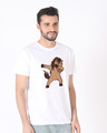 Shop Dab Horse Half Sleeve T-Shirt-Design