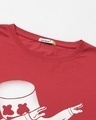 Shop Men's Red Dab Marshmello Graphic Printed T-shirt