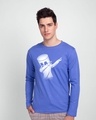 Shop Dab Marshmello Full Sleeve T-Shirt-Front