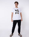 Shop Dab Penguin Half Sleeve T-Shirt