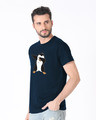 Shop Dab Penguin Half Sleeve T-Shirt-Design