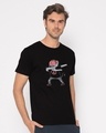Shop Dabbing Elephant Half Sleeve T-Shirt-Design