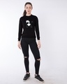Shop Dabbing Panda Fleece Light Sweatshirt-Full