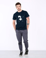 Shop Dabbing Panda Half Sleeve T-Shirt