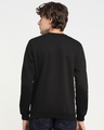Shop Men's Black Daffy Awesome Typography Sweater-Full