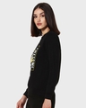 Shop Women's Black Daffy Awesome Graphic Printed Sweater-Design