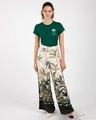 Shop Dalmatian Pocket Half Sleeve Printed T-Shirt Dark Forest Green (DL)-Design
