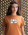 Shop Dalmatian Puppy Boyfriend T-Shirt (DL)-Front