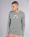 Shop Dalmatian Puppy Full Sleeve T-Shirt (DL)-Front