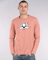Shop Dalmatian Puppy Full Sleeve T-Shirt (DL)-Front
