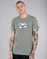 Shop Dalmatian Puppy Half Sleeve T-Shirt (DL)-Front