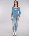 Shop Dalmatian Puppy Scoop Neck Full Sleeve T-Shirt (DL)-Full