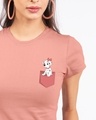 Shop Dalmation Pocket Half Sleeve T-Shirt (DL)-Front