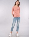 Shop Dalmation Pocket Round Neck 3/4th Sleeve T-Shirt (DL)-Full