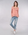 Shop Dalmation Pocket Scoop Neck Full Sleeve T-Shirt (DL)-Full