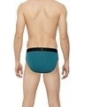 Shop Pack of 2 Men's Dario Solid Micro Modal Black And Green Brief-Design