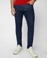 Shop Men's Blue Denim Jeans-Front