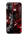 Shop Dark Character Premium Glass Case for Apple iPhone 12 (Shock Proof,Scratch Resistant)-Front