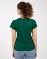 Shop Women's Green Slim Fit T-shirt-Full