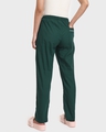 Shop Dark Forest Green Plain Pyjamas-Design