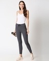 Shop Dark Grey Casual Jogger Pant