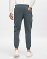 Shop Dark Grey Casual Jogger Pants-Design