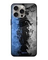 Shop Dark Grunge Premium Glass Case for Apple iPhone 15 Pro Max (Shock Proof, Scratch Resistant)-Front