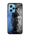 Shop Dark Grunge Premium Glass Case for Poco X5 Pro 5G (Shock Proof, Scratch Resistant)-Front