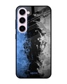 Shop Dark Grunge Premium Glass Case for Samsung Galaxy S23 5G (Shock Proof, Scratch Resistant)-Front