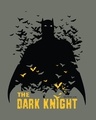 Shop Dark Knight Bats Fleece Light Sweatshirts (BL)-Full