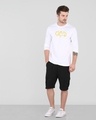 Shop Dark Knight Graffitti Full Sleeve T-Shirt White (BML)-Design