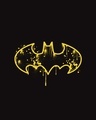 Shop Dark Knight Graffitti Round Neck Vest Black (BML)-Full