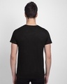 Shop Dark Knight Stripe Half Sleeve T-Shirt Black (BML)-Design