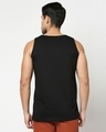 Shop Dark Knight Stripe Round Neck Vest Black (BML)-Design