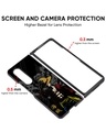 Shop Dark Luffy Premium Glass Case for Samsung Galaxy Z Fold4 5G (Shock Proof, Scratch Resistant)-Full