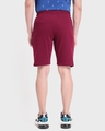 Shop Men's Dark Maroon Casual Shorts-Design