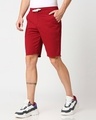 Shop Men's Maroon Shorts-Design