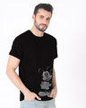 Shop Dark Mickey Half Sleeve T-Shirt (DL)-Design