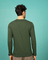 Shop Dark Olive Full Sleeve T-Shirt-Design