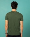Shop Dark Olive Half Sleeve T-Shirt-Design